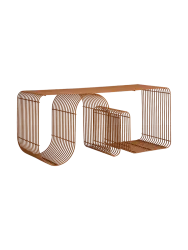 Multifunktionale Design Sitzbank & Regal „Curva“ AYTM