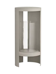Design Windlicht „Ora“, Taupe AYTM