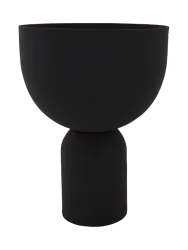 Design Blumentopf „Torus“ Ø 17 x 23 cm, Schwarz AYTM