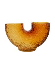 Mundgeblasene Design Vase „Aura low“ AYTM