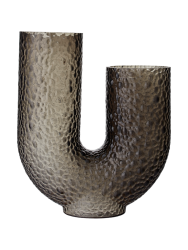 Mundgeblasene Design Vase „Aura high“ AYTM