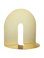 Design Wandregal „Castellum“ Gold, 30 x 30 cm AYTM