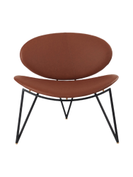 Echtleder Design Loungesessel „Semper“ AYTM