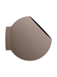 In-/Outdoor Design Blumentopf für die Wandmontage „Globe“, Taupe AYTM