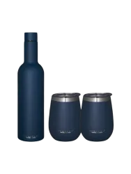 2-teiliges Premium Geschenk-Set „To Go“ Oxford Blue SCANPAN