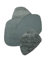 Design Teppich „Mola“, Dusty Blue AYTM
