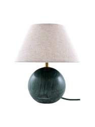 Marmor Design Tischlampe „Castello“ Ø 24 x Höhe 28 cm Globen Lighting