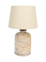 Design Tischlampe „Russel“ aus Keramik Dutchbone