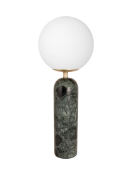 Grosse Design Tischlampe „Torrano“ mit Marmorsockel Globen Lighting