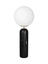 Grosse Design Tischlampe „Torrano“ mit Marmorsockel Globen Lighting