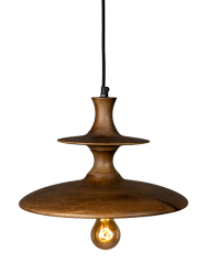 Design Pendellampe „Cath Walnut“ Dutchbone