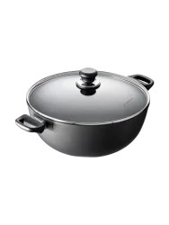 Premium Bratentopf „Classic Induktion“ inkl. Deckel Schwarz SCANPAN