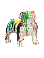 image LAND Skulptur Bunter Hund xl  | Schubiger Möbel
