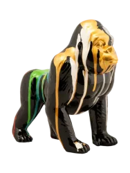image LAND Skulptur Bunter Gorilla  | Schubiger Möbel