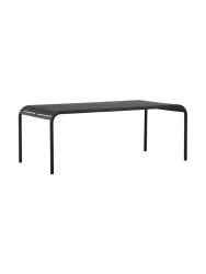 Gartentisch „Borneo“ 200 x 100 cm - Schwarz VE DESIGN