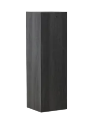 Blumen- und Dekorationssäule „Ramsvik“ - Höhe 130 cm Schwarz VE DESIGN
