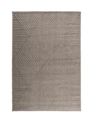 Design Teppich „Aron“, verschiedene Grössen Taupe VE DESIGN