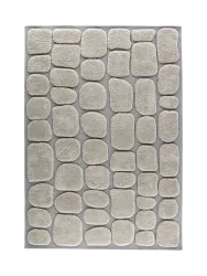 Design Teppich „Octavius“ Grau, Beige 200 x 290  cm VE DESIGN