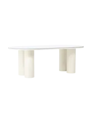 Ovaler Design Esstisch „Havstensund“ - 220 x 110 cm Ercu VE DESIGN