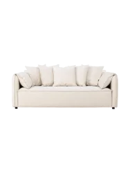 3-Sitzer Design Sofa „Torokev“ Light Beige VE DESIGN