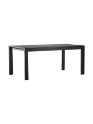 Esstisch Slade Schwarz Holz B 170 cm - Material: Eiche - Esstisch