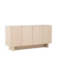Sideboard Taura Braun MDF B 160 T 42 H 80 cm - Farbe: Hellbraun - Sideboard
