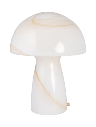 Design Tischlampe „Fungo Swirl“ aus mundgeblasenem Glas Globen Lighting