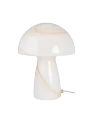 Design Tischlampe „Fungo Swirl“ aus mundgeblasenem Glas Globen Lighting