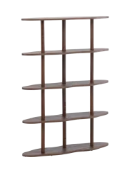 Design Regal „Moln“ 105 x 140 cm Mocca VE DESIGN