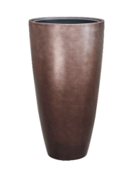 Hoher Blumentopf „Metallic Partner“, verschiedene Grössen Baq Design