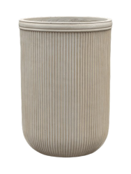 Grosser In-/Outdoor Blumentopf „Vertical Rib“, verschiedene Grössen Baq Design