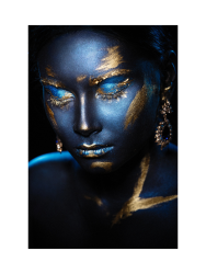 image LAND Bild Blue Eyes H: 120 cm  | Schubiger Möbel