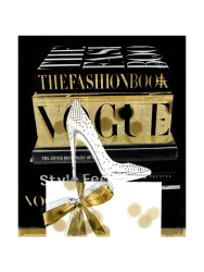 image LAND Bild Fashion Books mit Highheel 1  | Schubiger Möbel
