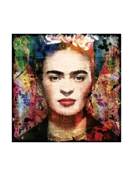 image LAND Digitaldruck auf Glas Pop Art Von Mexikanischer Frau  | Schubiger Möbel