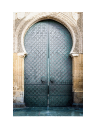 image LAND Glasbild Orientalische Tür  | Schubiger Möbel