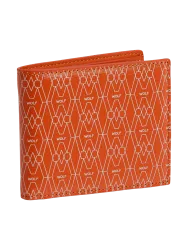 Brieftasche „Signature“ Leder Orange WOLF