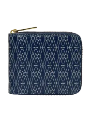 Brieftasche „Signature Range“ Leder Blau WOLF