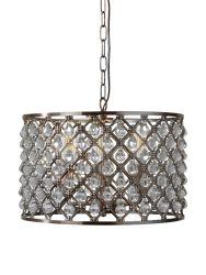 Dimmbare Design Pendellampe „Marquise“ Ø 38 cm Searchlight