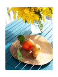 image LAND Glasbild Früchte und Blumen  | Schubiger Möbel