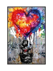 image LAND Gemälde Love Balloon  | Schubiger Möbel