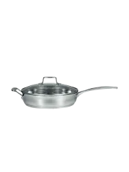 Premium Schmorpfanne „Impact“ inkl. Deckel Silber SCANPAN