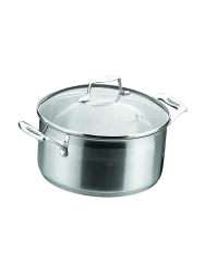 Premium Kochtopf „Impact“ inkl. Deckel Silber Ø 22 cm, 4.5 Liter SCANPAN