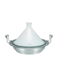 Premium Tajine „Impact“ Silber Ø 28 cm, 3.2 Liter SCANPAN