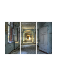 image LAND Digitaldruck auf Acrylglas Lost Place Flur 1  | Schubiger Möbel