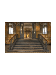 image LAND Digitaldruck auf Acrylglas Lost Place Treppe 4  | Schubiger Möbel