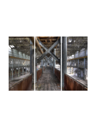 image LAND Digitaldruck auf Acrylglas Werkshalle 1  | Schubiger Möbel