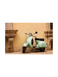 image LAND Digitaldruck auf Acrylglas Dolce Vita! Italienischer Roller  | Schubiger Möbel