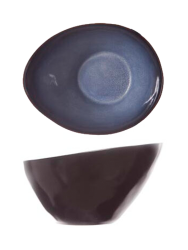 Grosse, ovale Suppen- und Getreideschale „Sapphire“ Cosy & Trendy