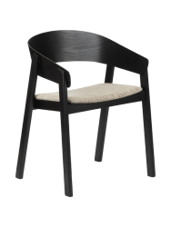 Massivholz Design Esszimmerstuhl „Edo“ Global Interiors