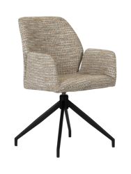 Drehbarer Design Stuhl „Storm“ mit Armlehnen Global Interiors